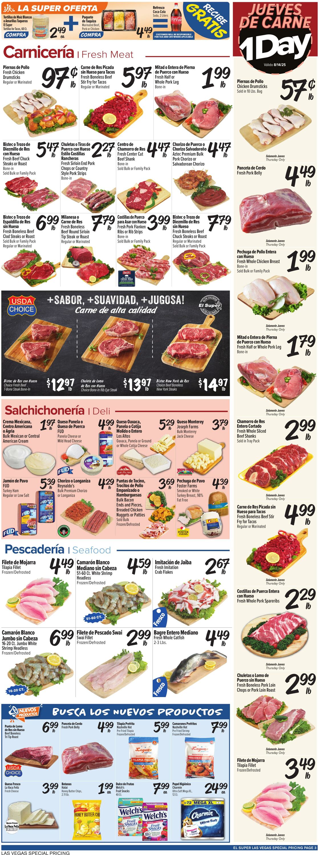 Weekly ad El Super 08/13/2025 - 08/19/2025