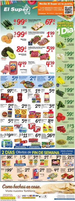 Weekly ad El Super 08/13/2025 - 08/19/2025