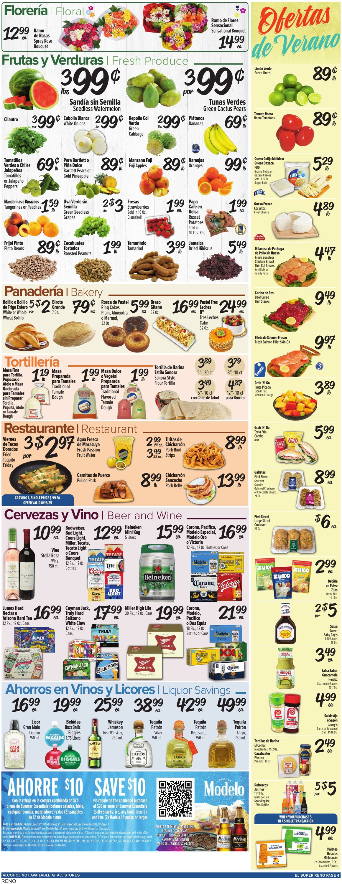 Weekly ad El Super 08/13/2025 - 08/19/2025