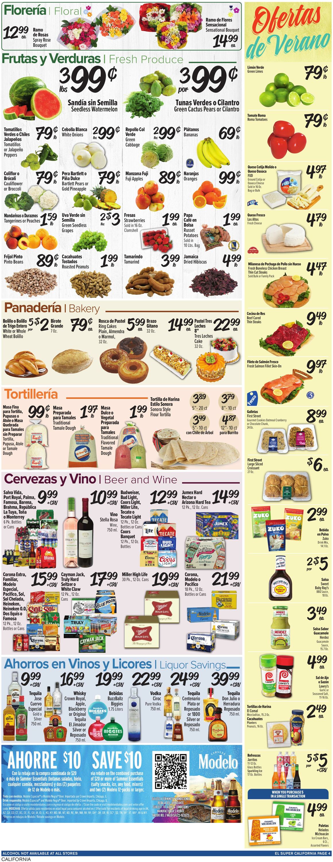 Weekly ad El Super 08/13/2025 - 08/19/2025