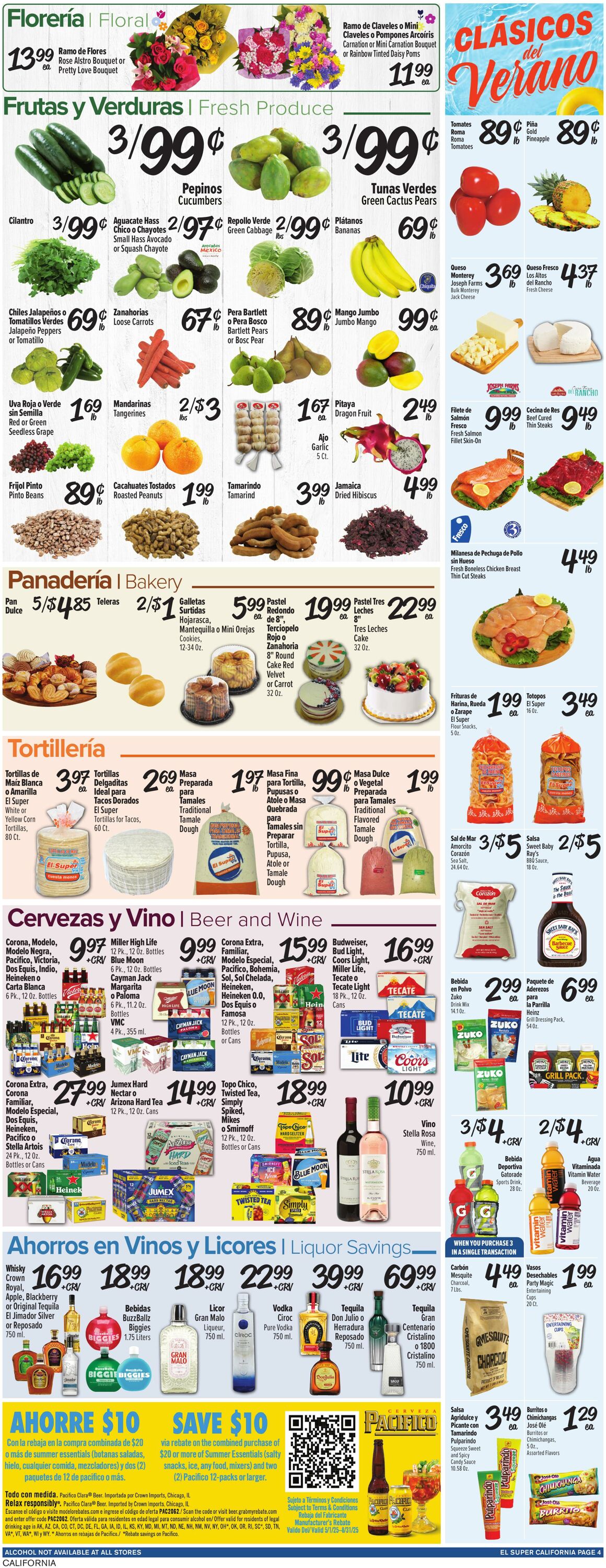 Weekly ad El Super 08/20/2025 - 08/26/2025
