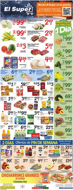 Weekly ad El Super 08/20/2025 - 08/26/2025