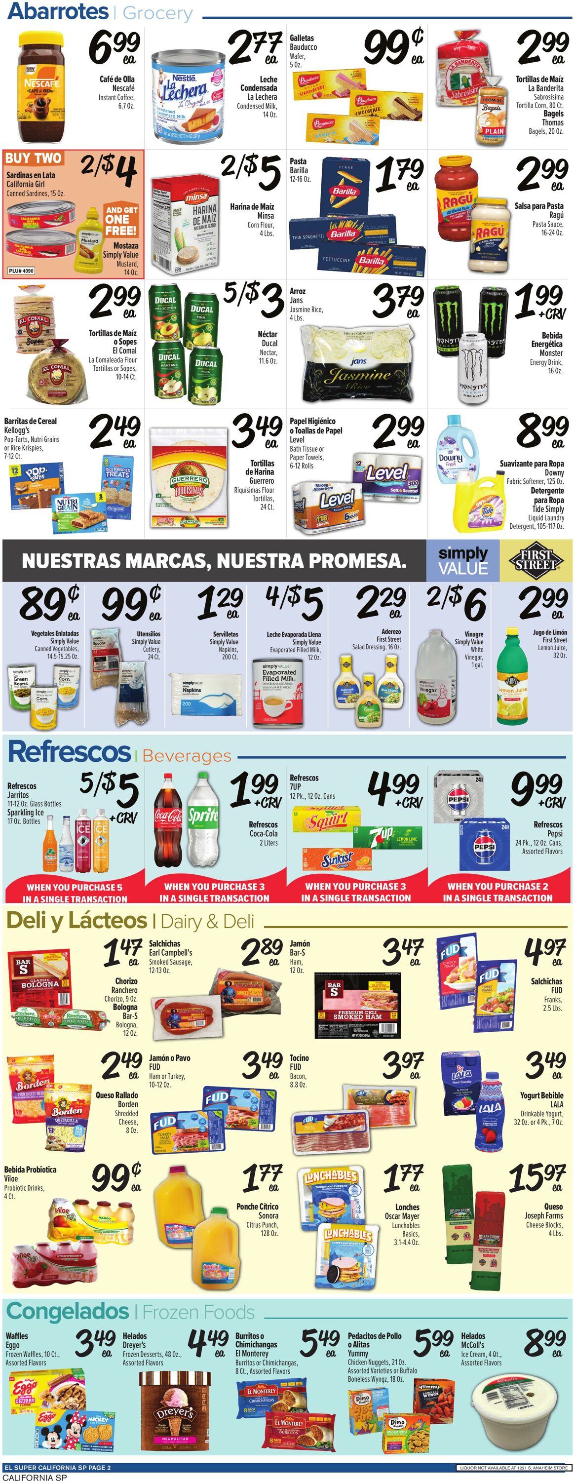 Weekly ad El Super 08/20/2025 - 08/26/2025