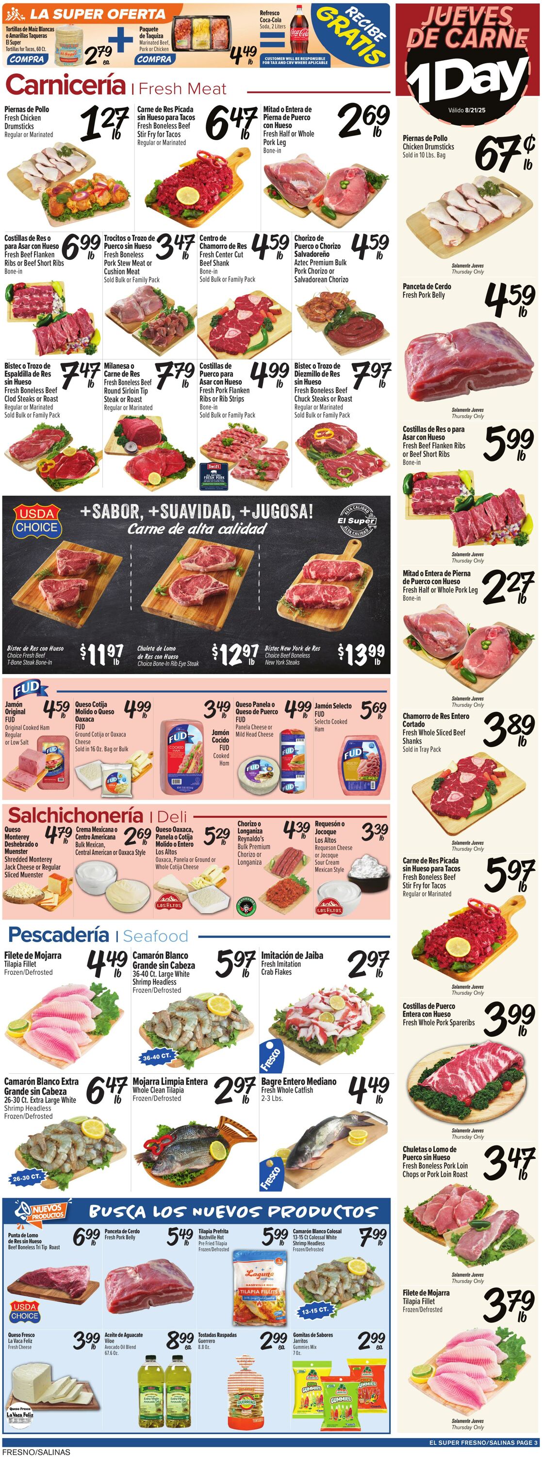 Weekly ad El Super 08/20/2025 - 08/26/2025