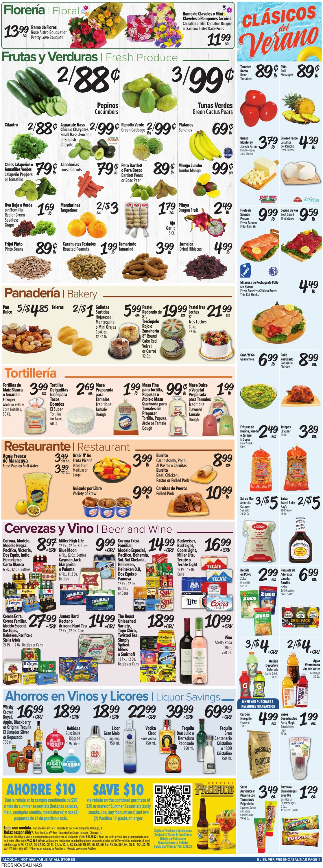 Weekly ad El Super 08/20/2025 - 08/26/2025
