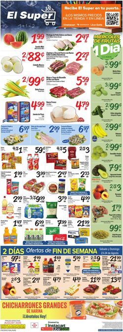 Weekly ad El Super 08/20/2025 - 08/26/2025