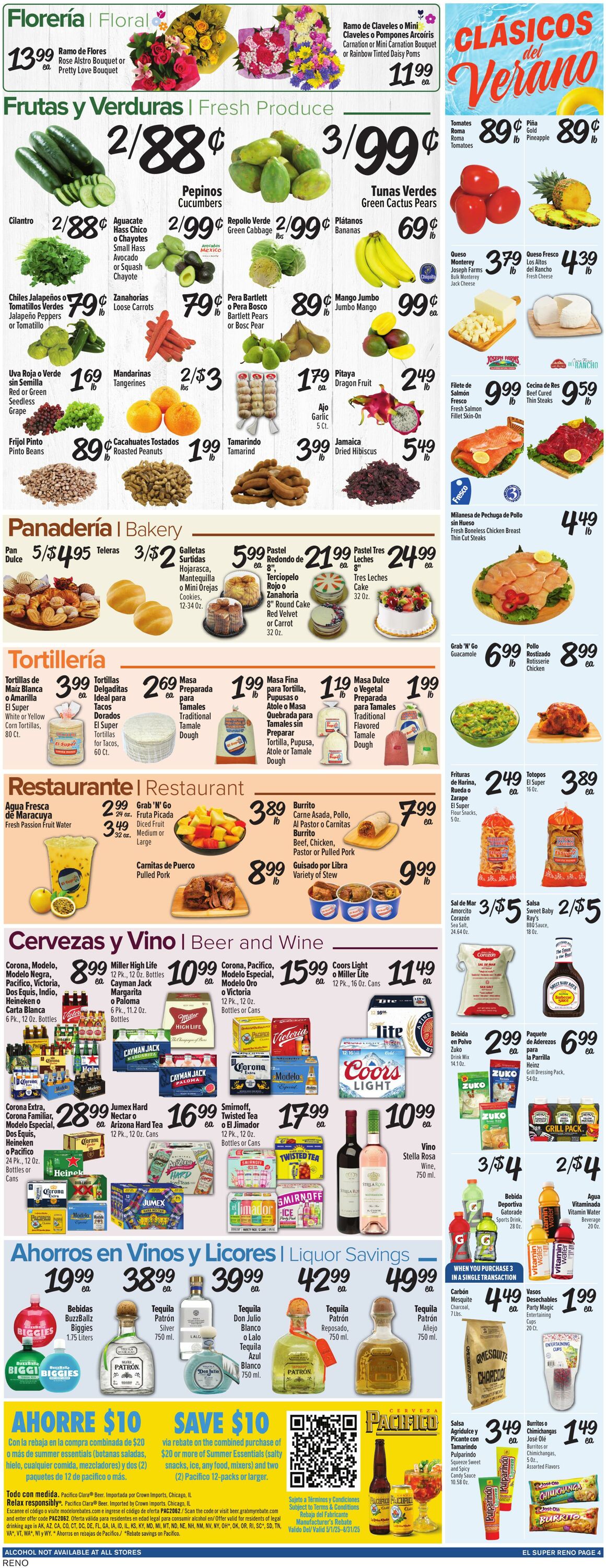 Weekly ad El Super 08/20/2025 - 08/26/2025
