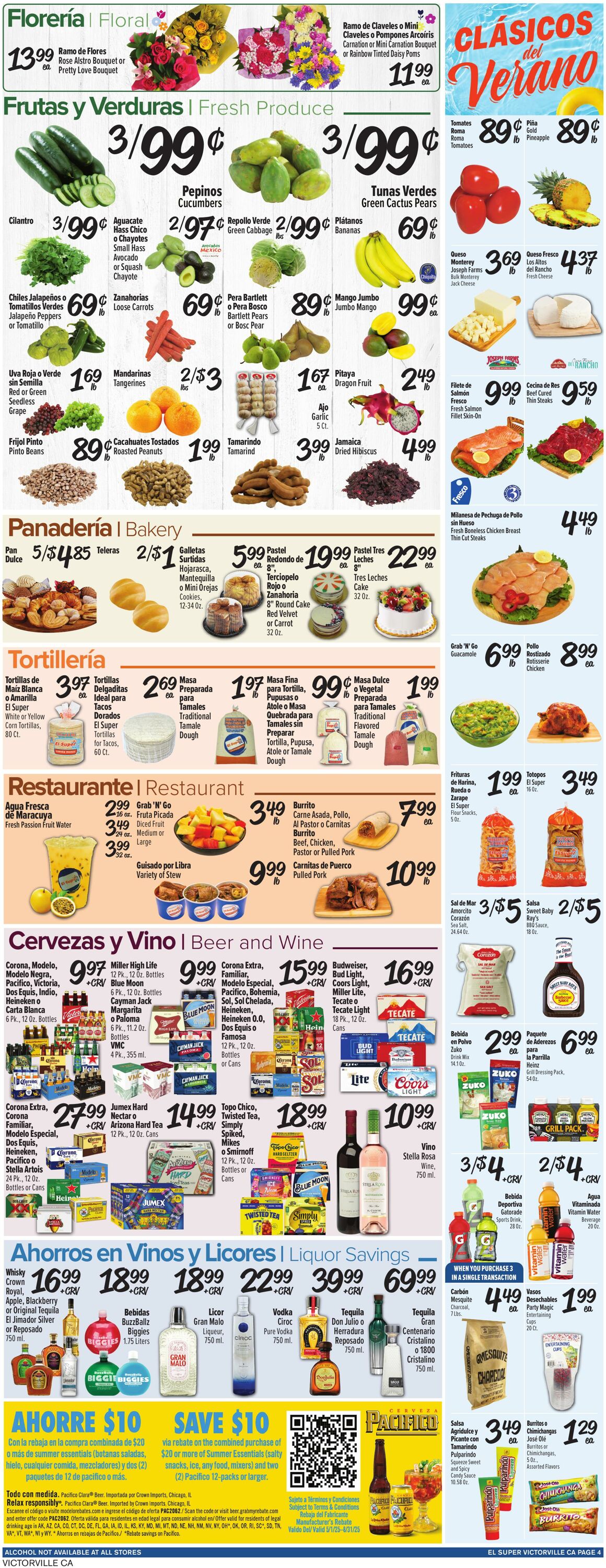 Weekly ad El Super 08/20/2025 - 08/26/2025