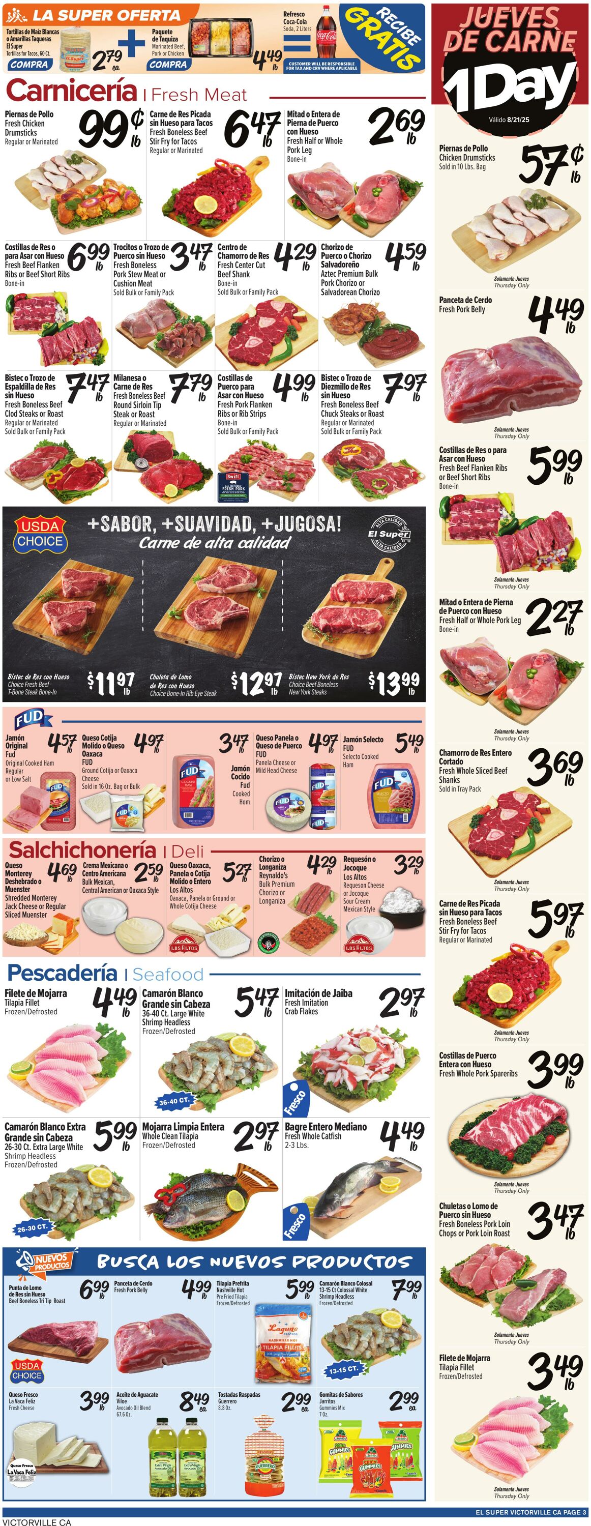 Weekly ad El Super 08/20/2025 - 08/26/2025