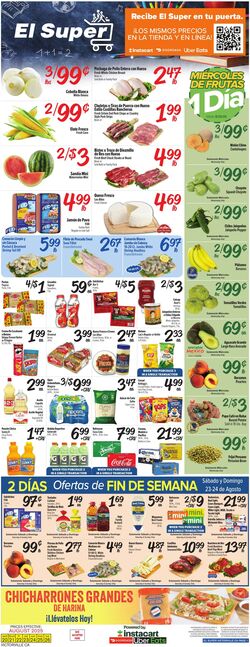 Weekly ad El Super 08/20/2025 - 08/26/2025
