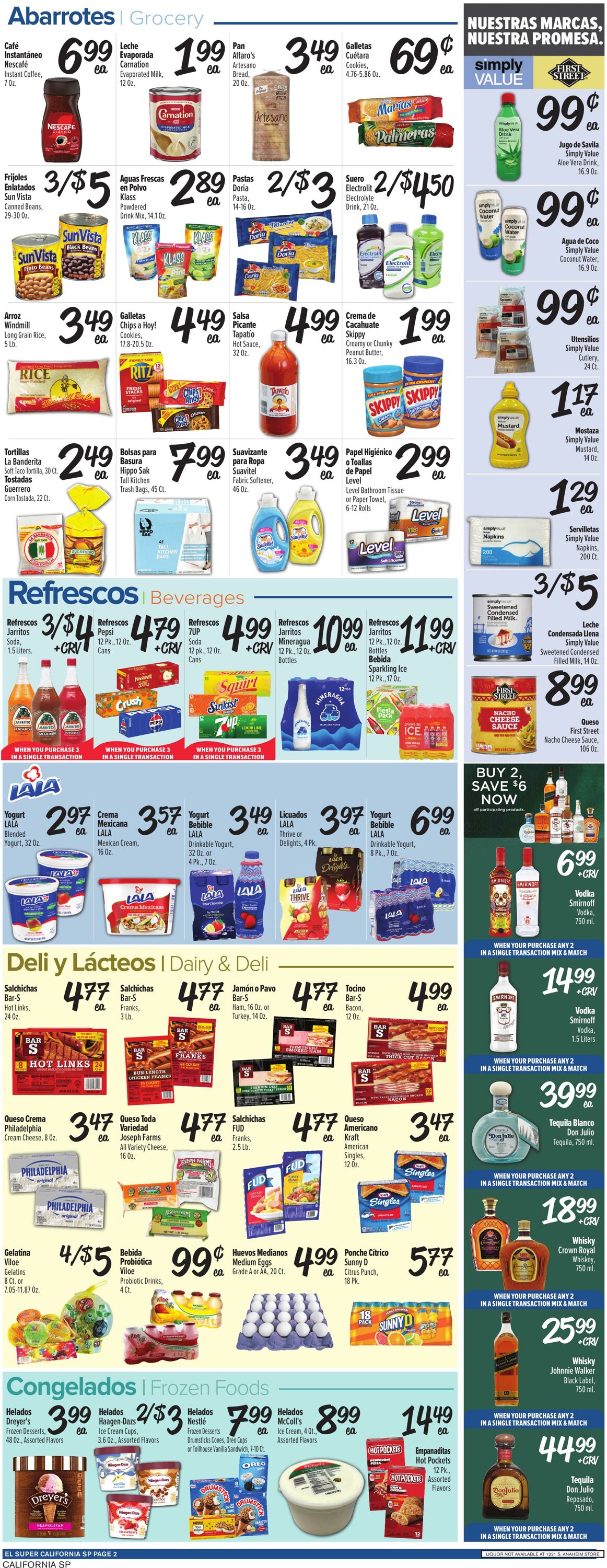 Weekly ad El Super 08/27/2025 - 09/02/2025