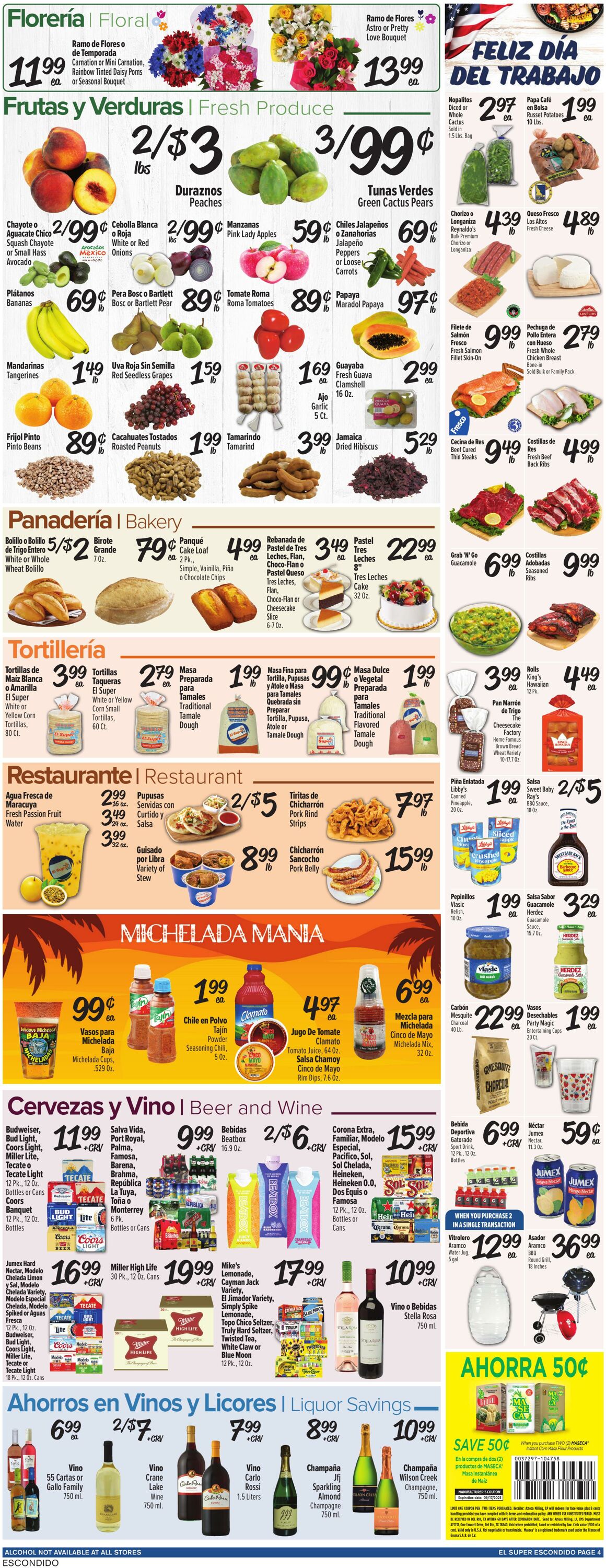 Weekly ad El Super 08/27/2025 - 09/02/2025