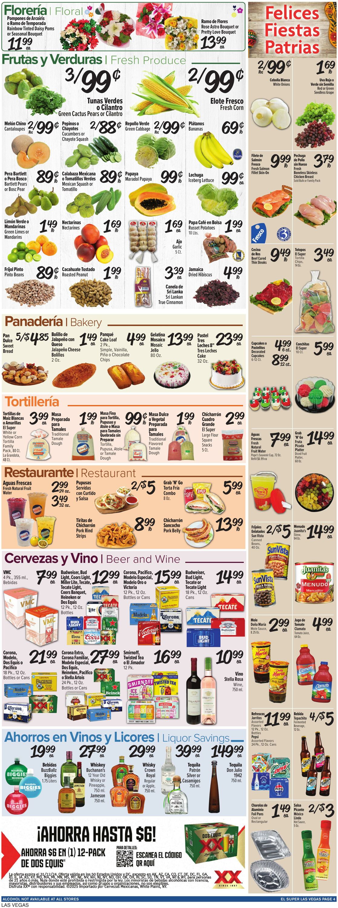 Weekly ad El Super 09/10/2025 - 09/16/2025