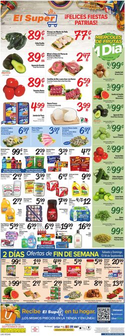 Weekly ad El Super 09/10/2025 - 09/16/2025