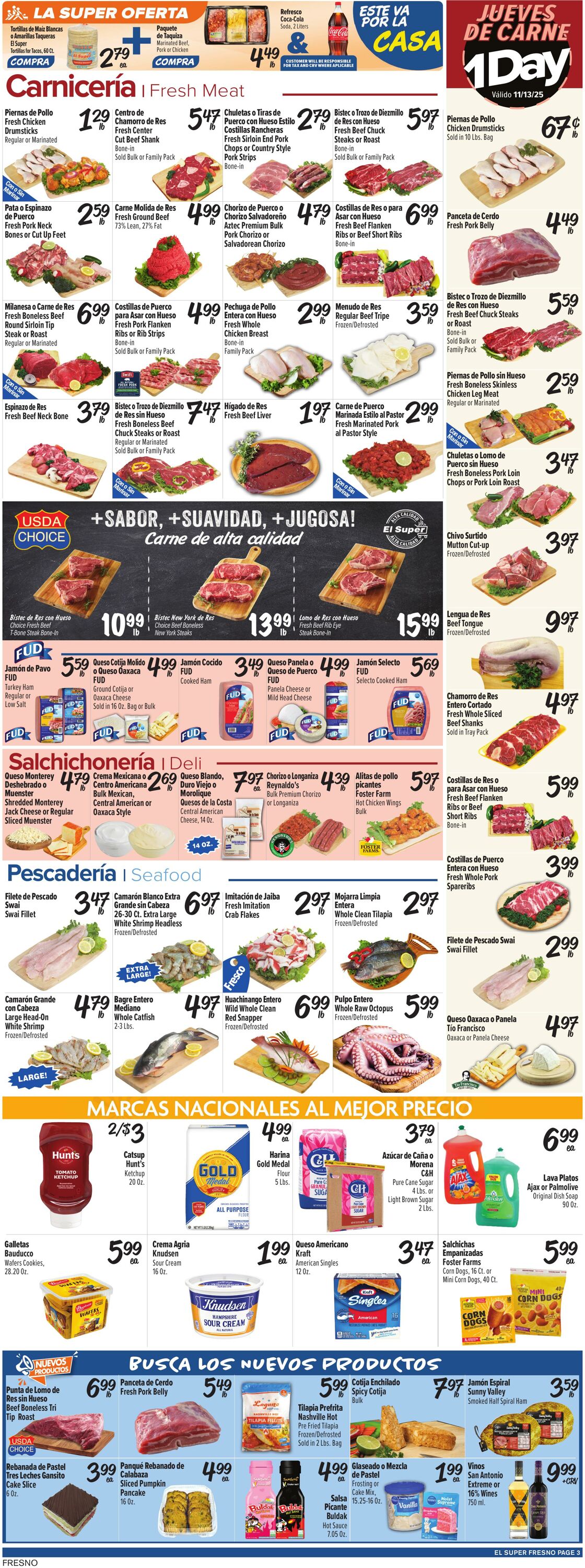 Weekly ad El Super 11/12/2025 - 11/18/2025