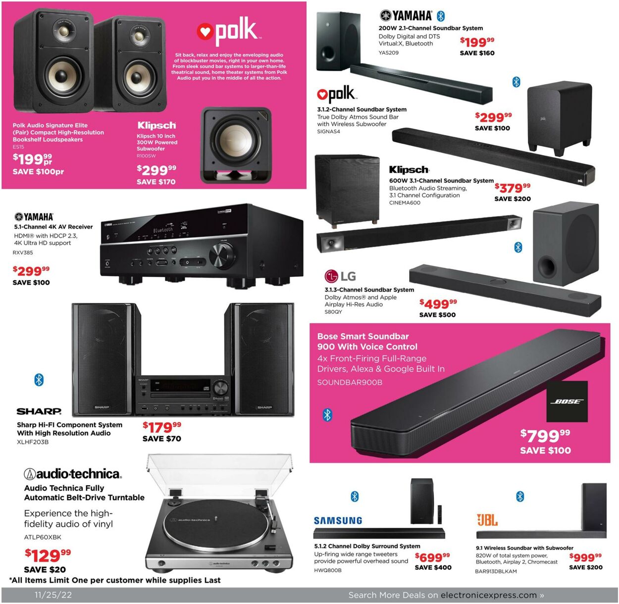 Weekly ad Electronic Express 11/23/2022 - 11/26/2022