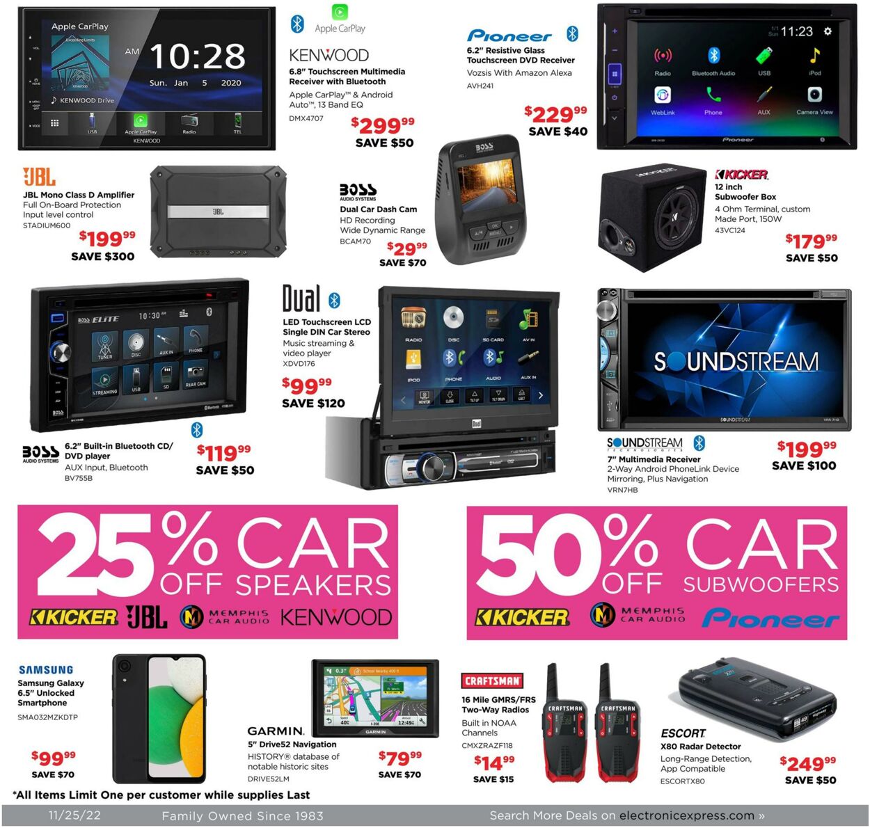 Weekly ad Electronic Express 11/23/2022 - 11/26/2022