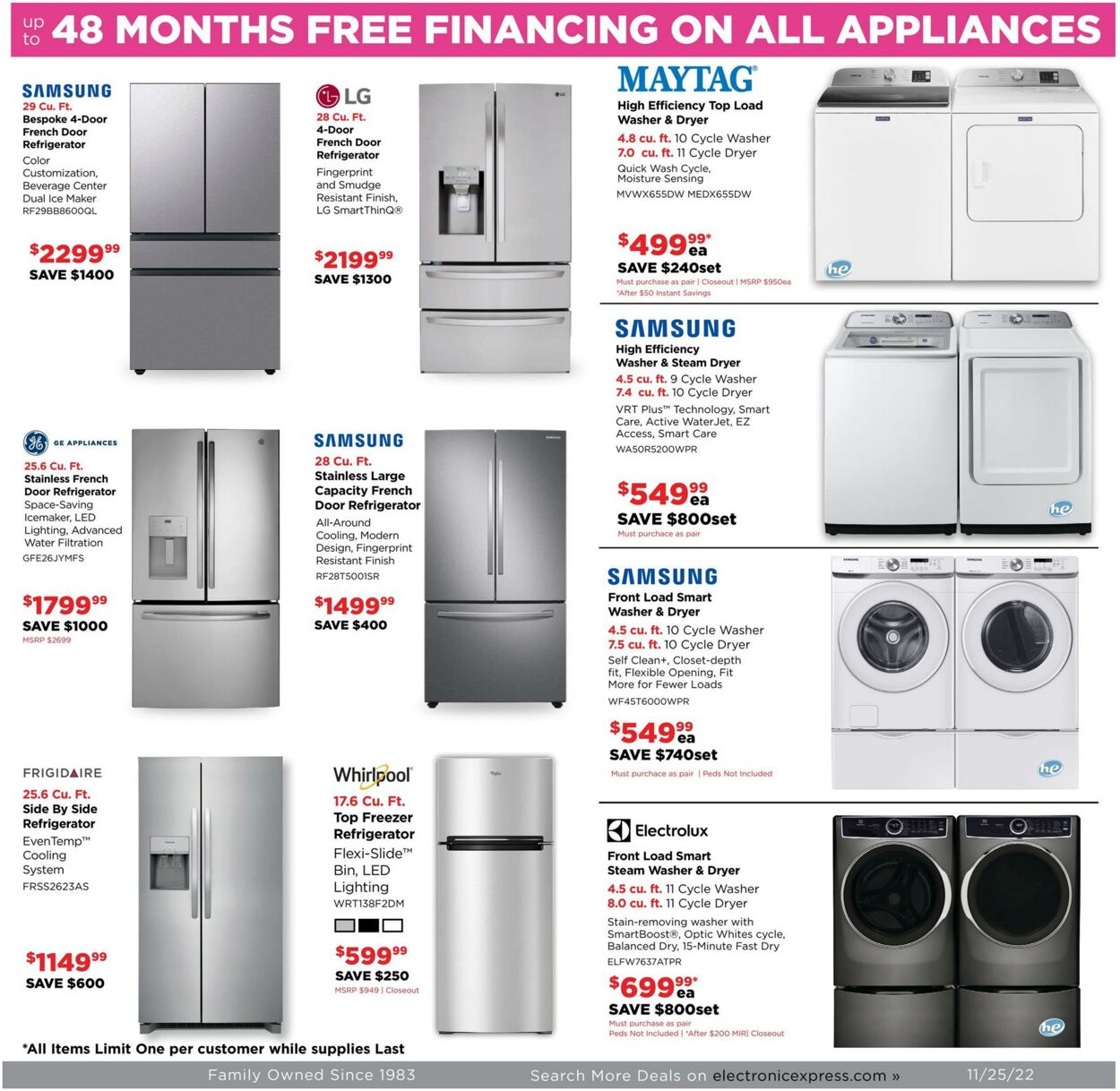 Weekly ad Electronic Express 11/23/2022 - 11/26/2022