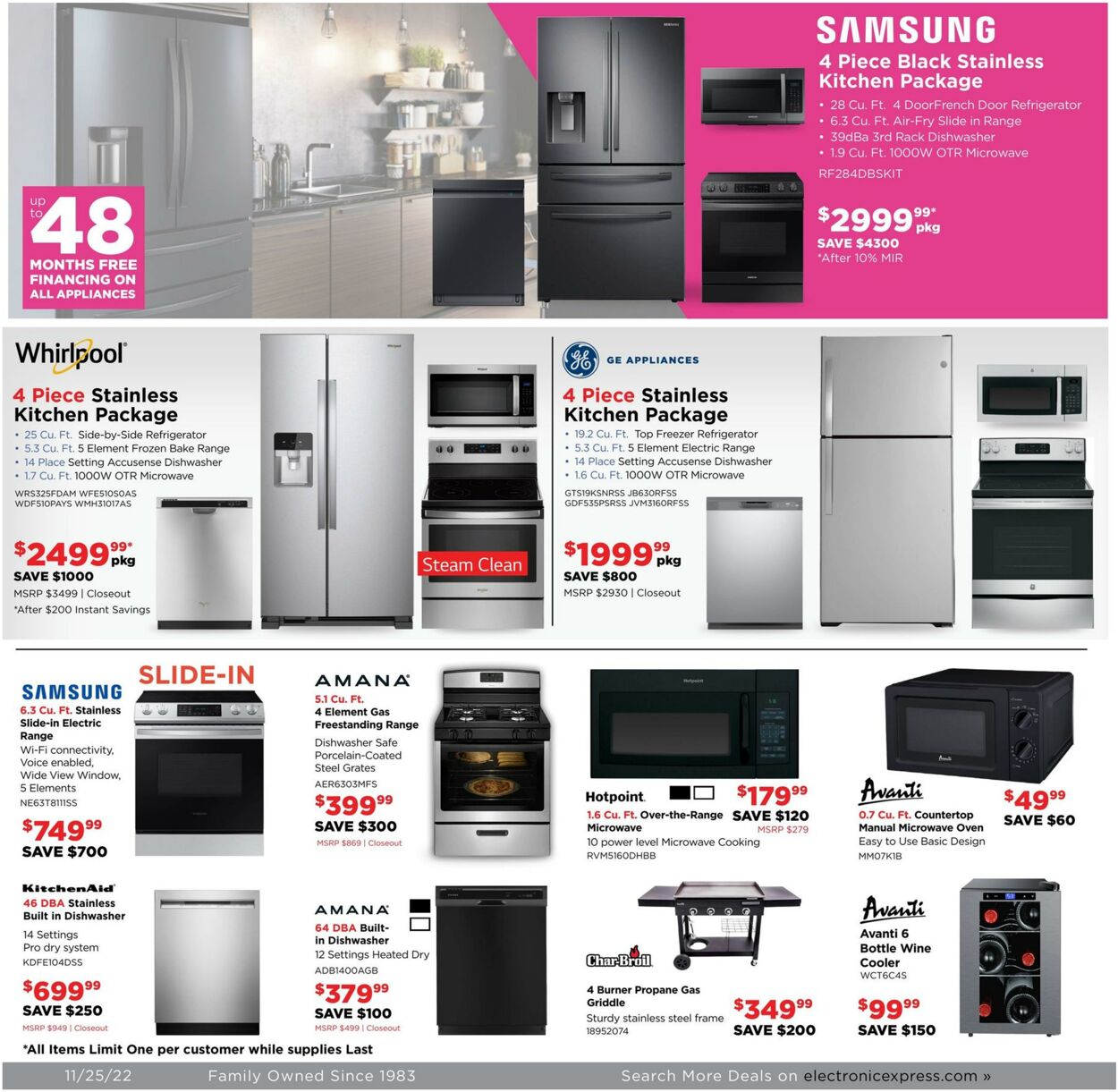 Weekly ad Electronic Express 11/23/2022 - 11/26/2022