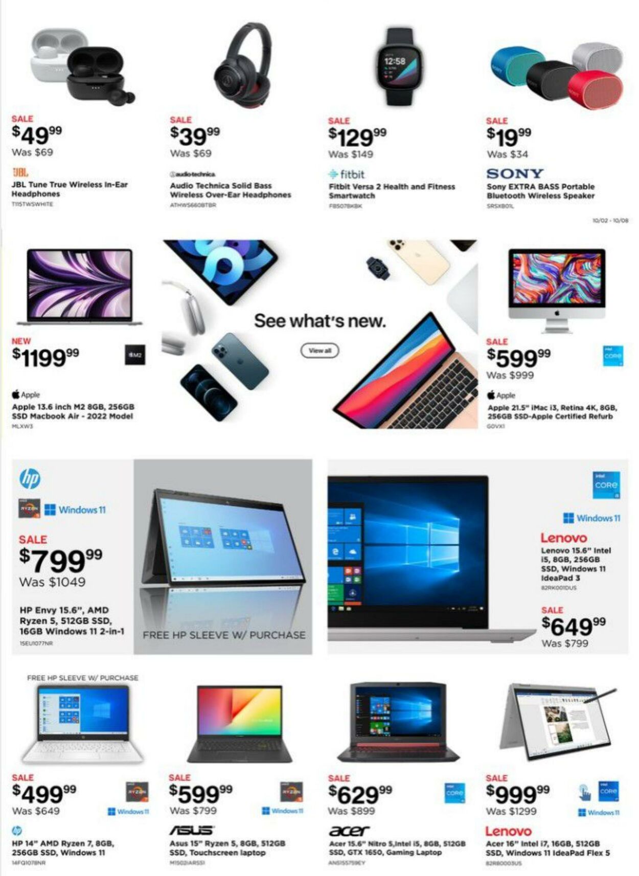 Weekly ad Electronic Express 10/02/2022 - 10/08/2022