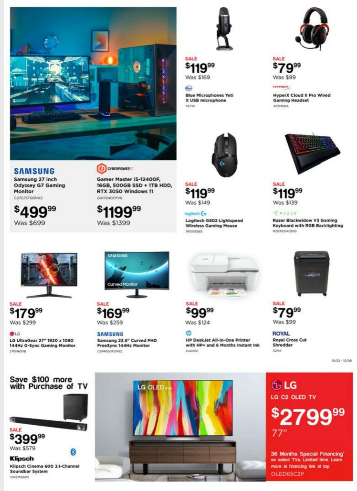 Weekly ad Electronic Express 10/02/2022 - 10/08/2022
