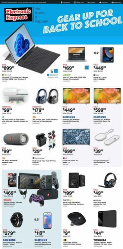 Weekly ad Electronic Express 07/31/2022-08/06/2022