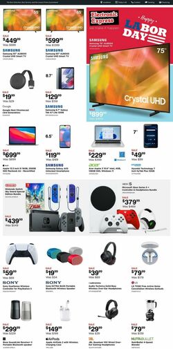 Weekly ad Electronic Express 08/28/2022-09/03/2022
