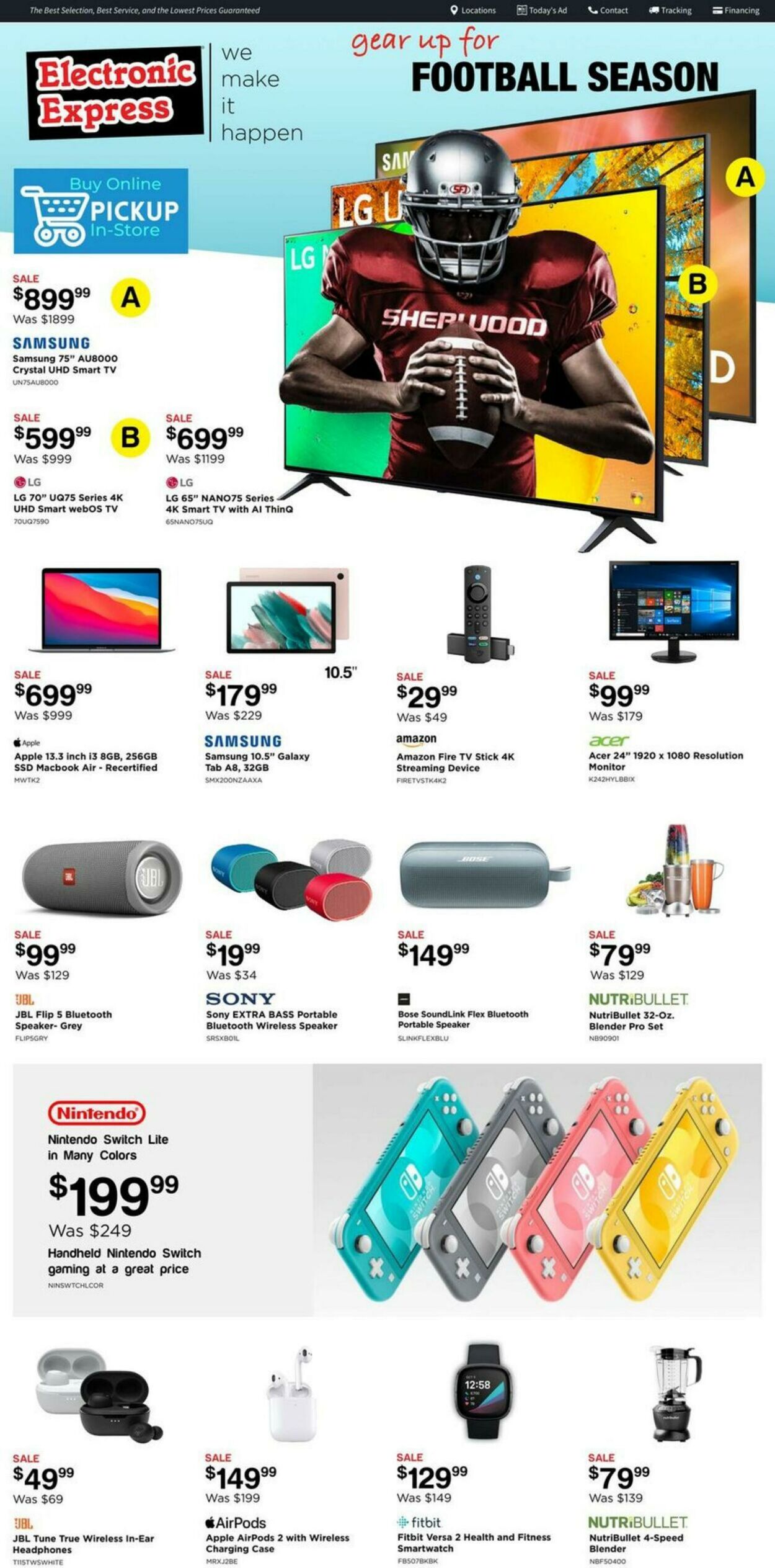 Weekly ad Electronic Express 09/11/2022 - 09/17/2022