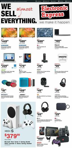 Weekly ad Electronic Express 08/14/2022-08/20/2022