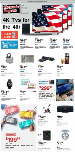 Weekly ad Electronic Express 07/03/2022-07/09/2022