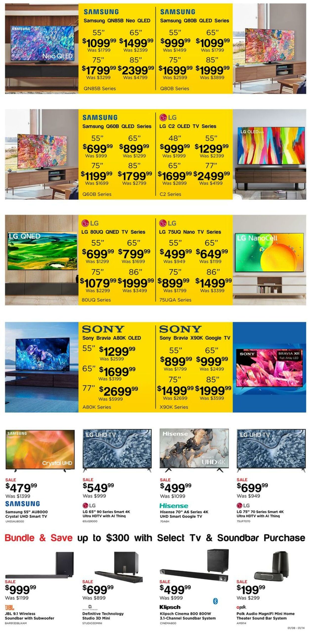 Weekly ad Electronic Express 01/08/2023 - 01/14/2023