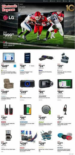 Weekly ad Electronic Express 01/22/2023-01/28/2023