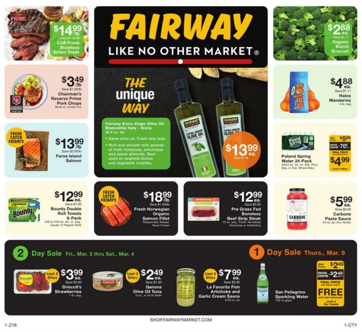Weekly ad Fairway Market 03/03/2023 - 03/09/2023