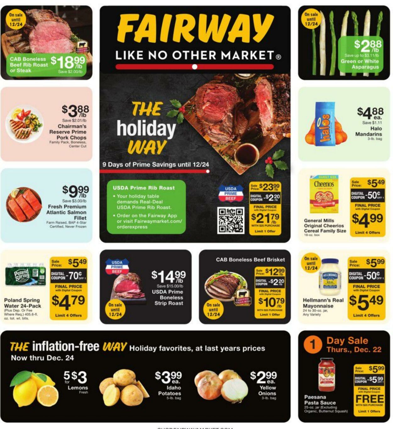 Weekly ad Fairway Market 12/16/2022 - 12/22/2022