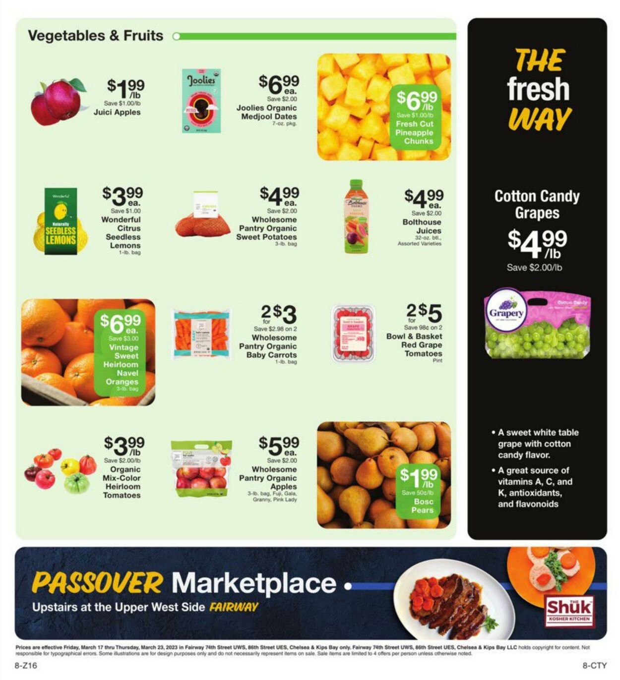 Weekly ad Fairway Market 03/17/2023 - 03/23/2023