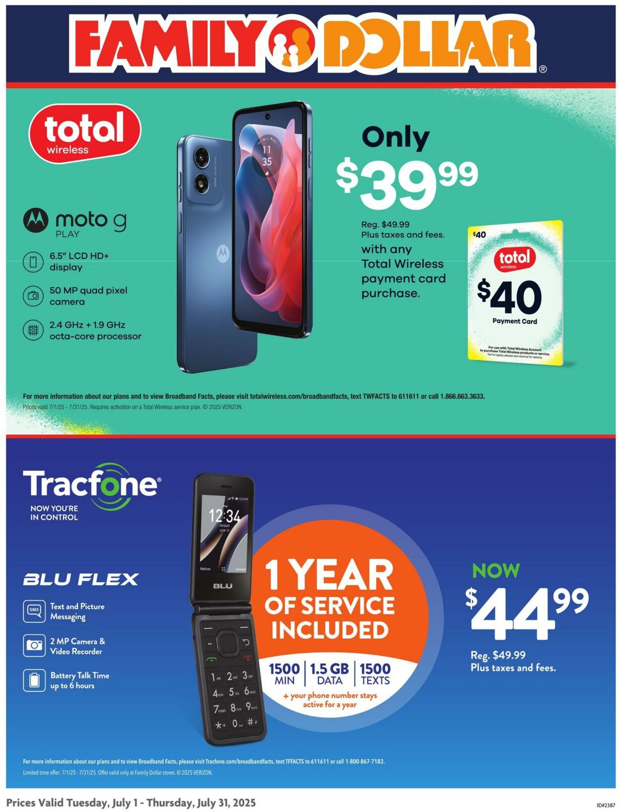 Weekly ad Family Dollar 07/01/2025 - 07/31/2025