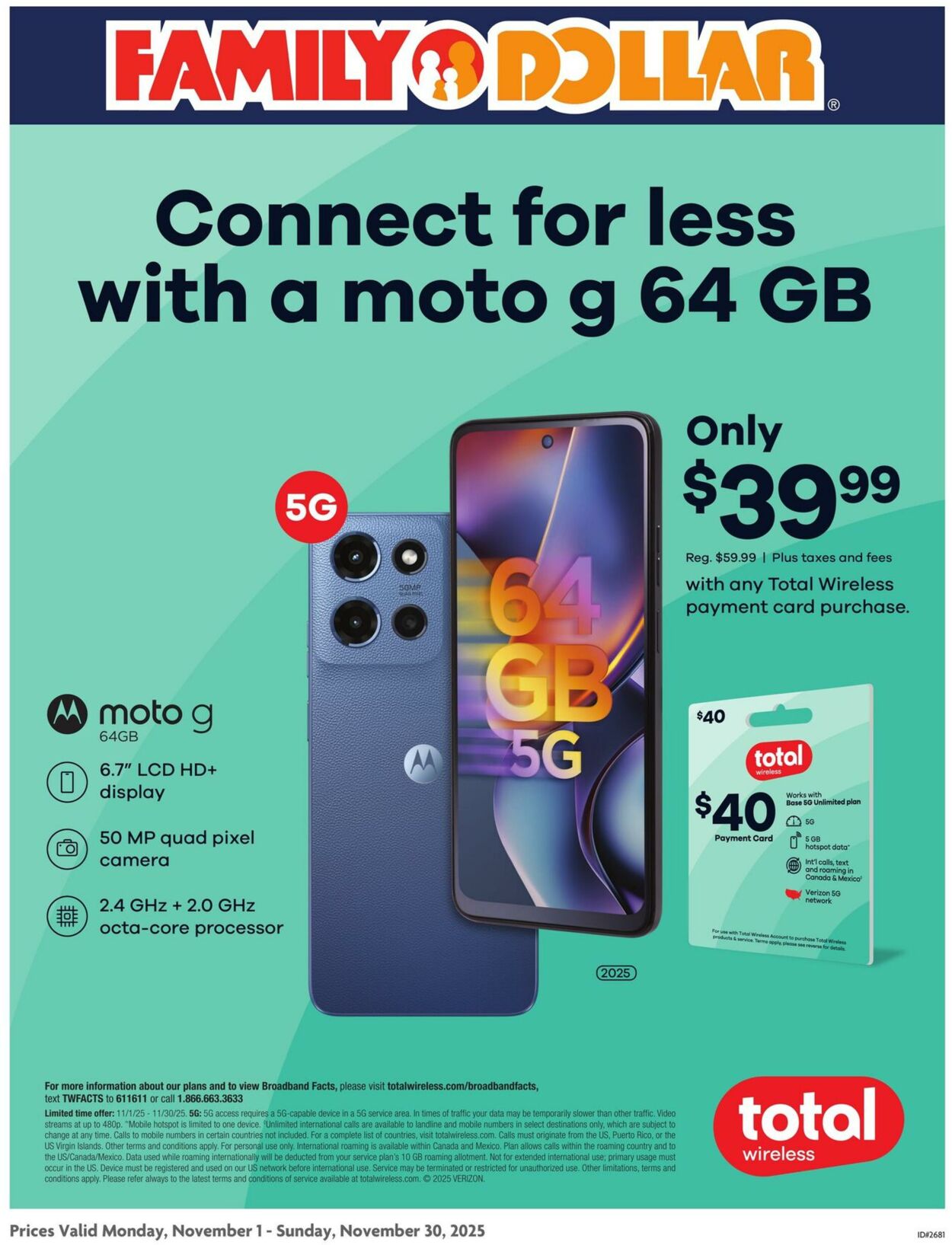 Weekly ad Family Dollar 11/01/2025 - 11/30/2025