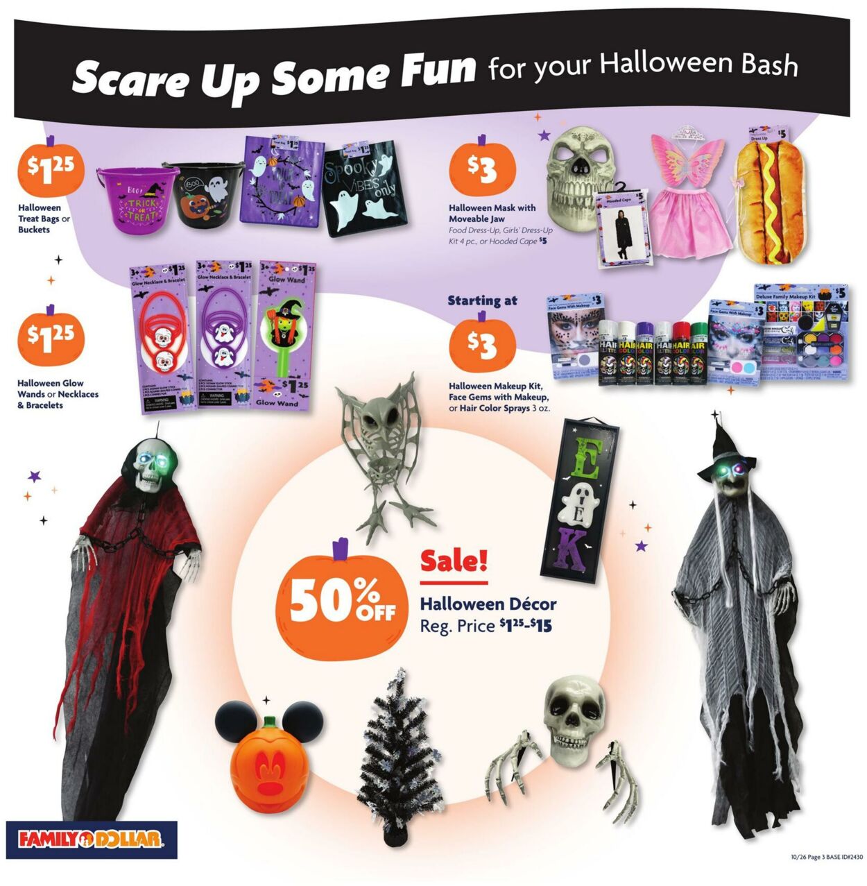 Weekly ad Family Dollar 10/26/2025 - 11/01/2025