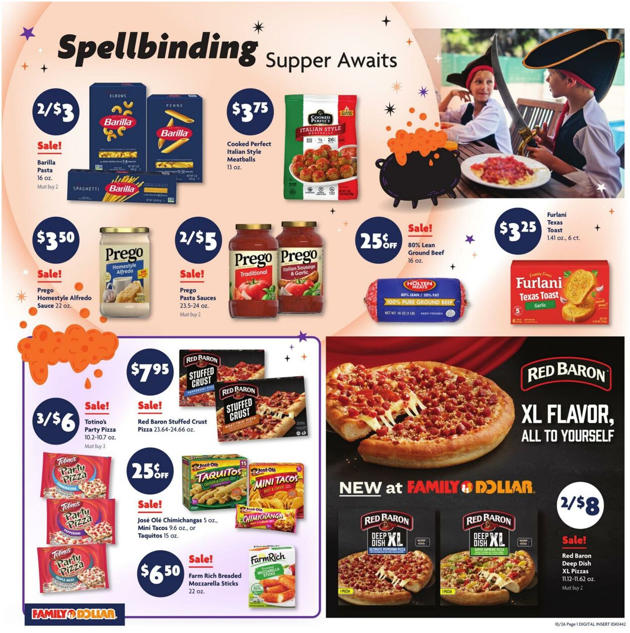 Weekly ad Family Dollar 10/26/2025 - 11/01/2025