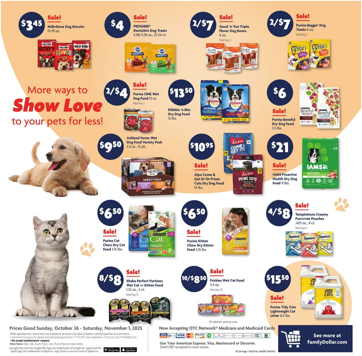 Weekly ad Family Dollar 10/26/2025 - 11/01/2025