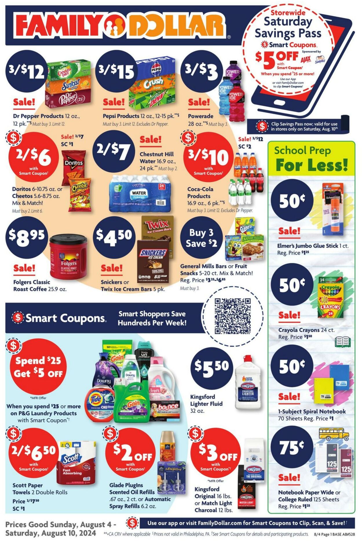 Weekly ad Family Dollar 08/04/2024 - 08/10/2024