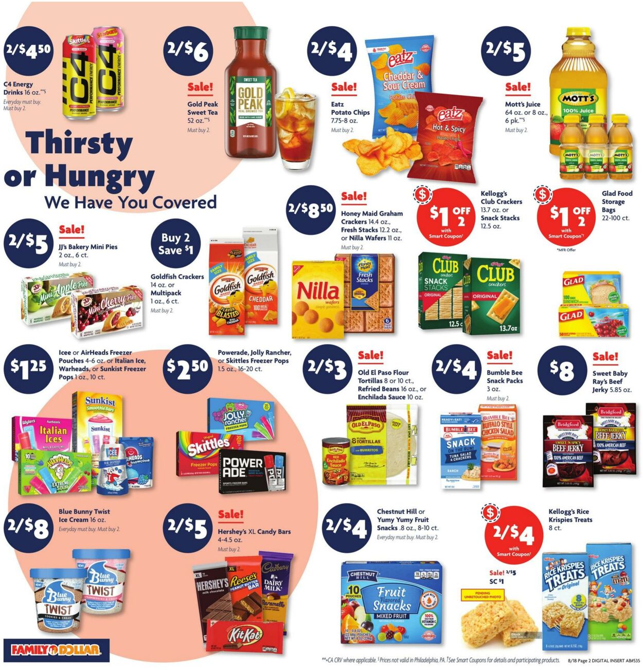 Weekly ad Family Dollar 08/25/2024 - 09/02/2024