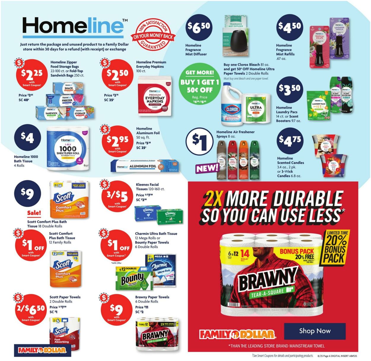 Weekly ad Family Dollar 08/25/2024 - 09/02/2024