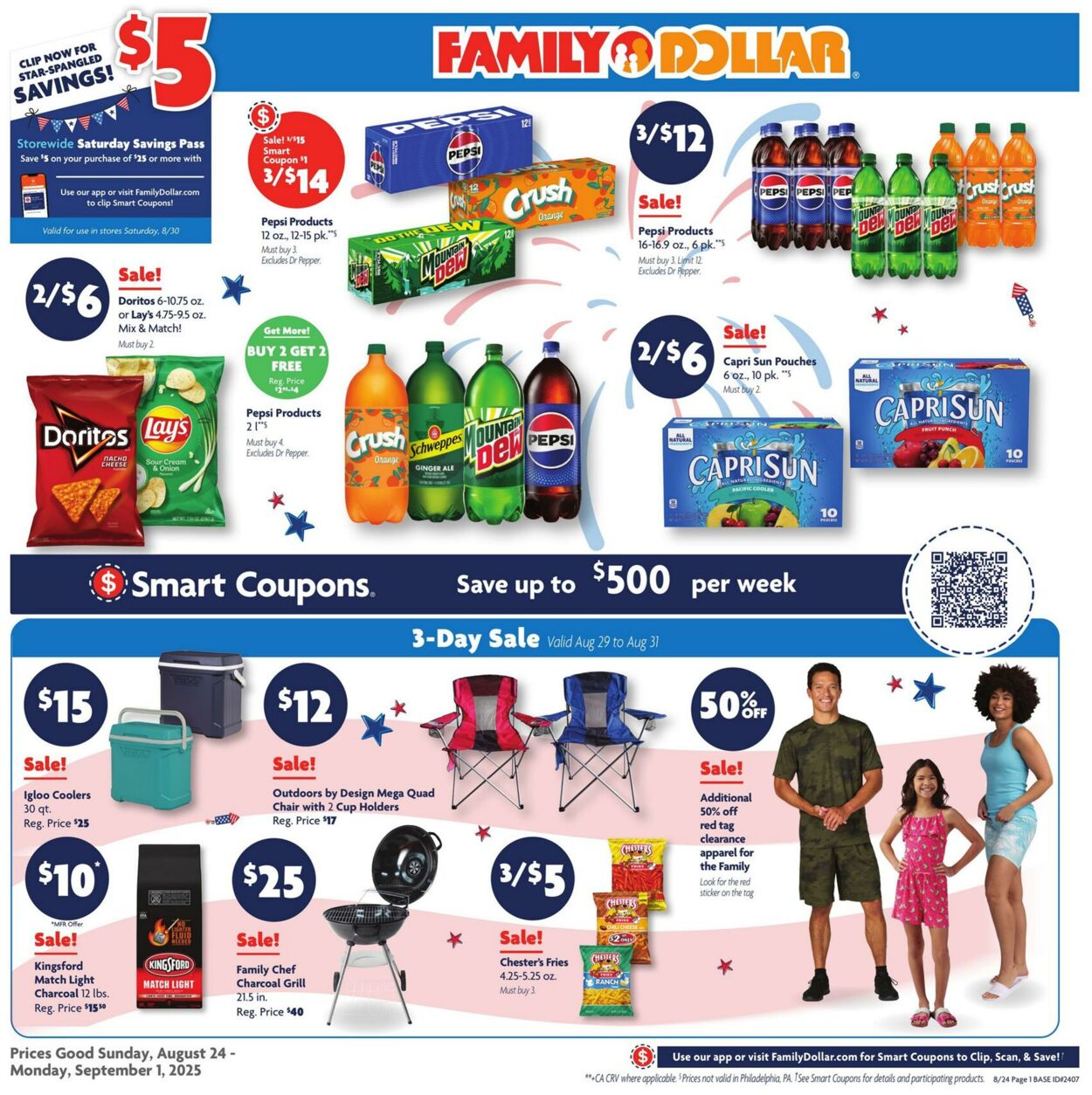 Weekly ad Family Dollar 08/24/2025 - 09/01/2025