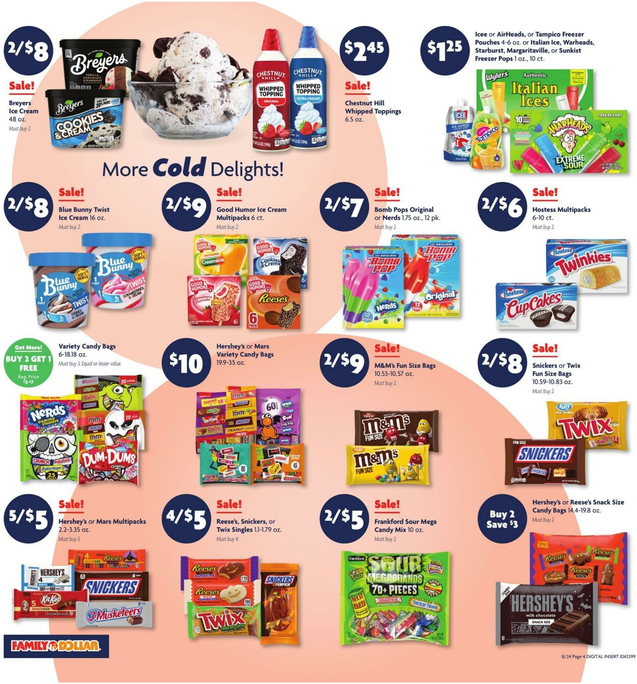 Weekly ad Family Dollar 08/24/2025 - 09/01/2025