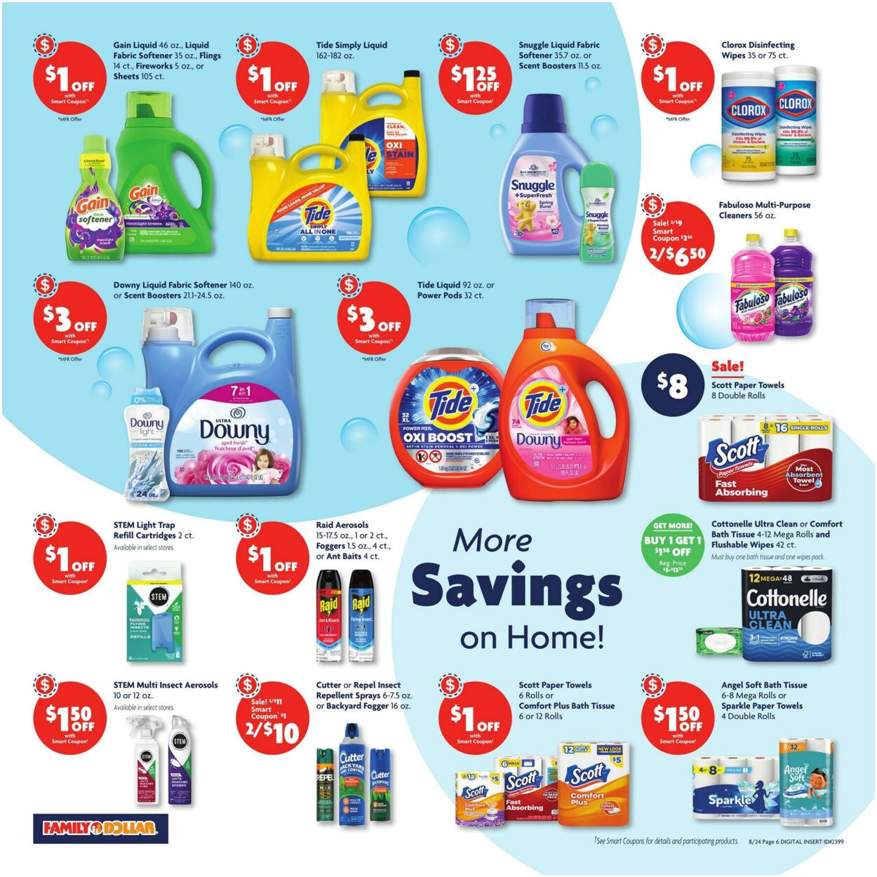 Weekly ad Family Dollar 08/24/2025 - 09/01/2025