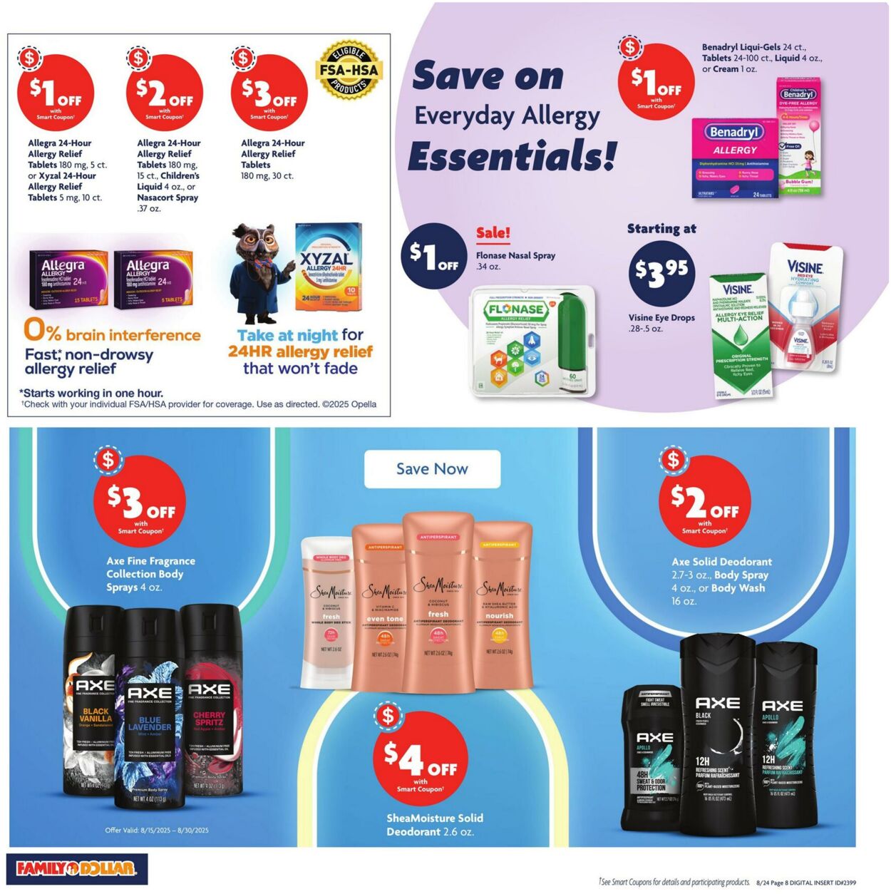 Weekly ad Family Dollar 08/24/2025 - 09/01/2025
