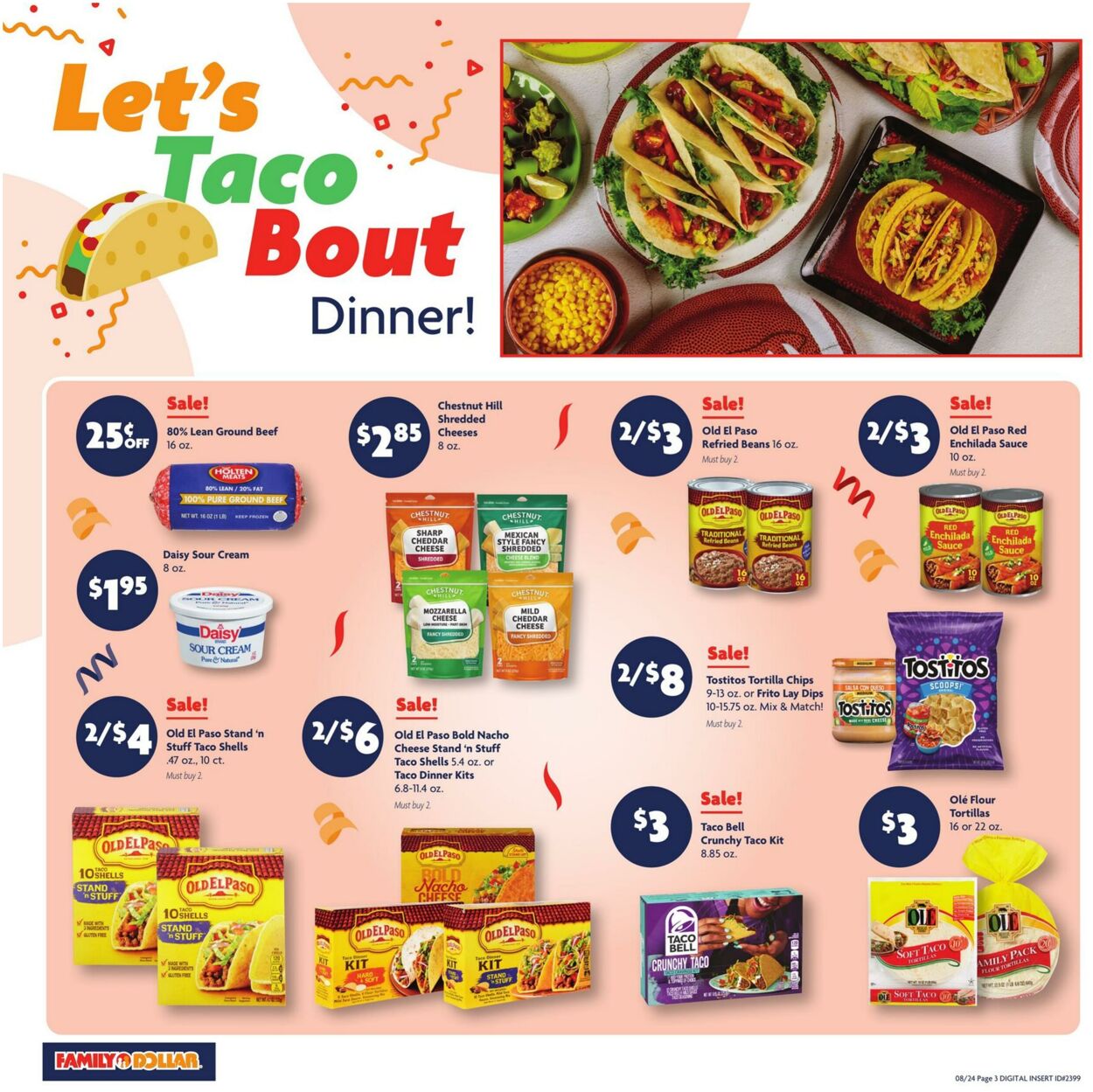 Weekly ad Family Dollar 08/24/2025 - 09/01/2025