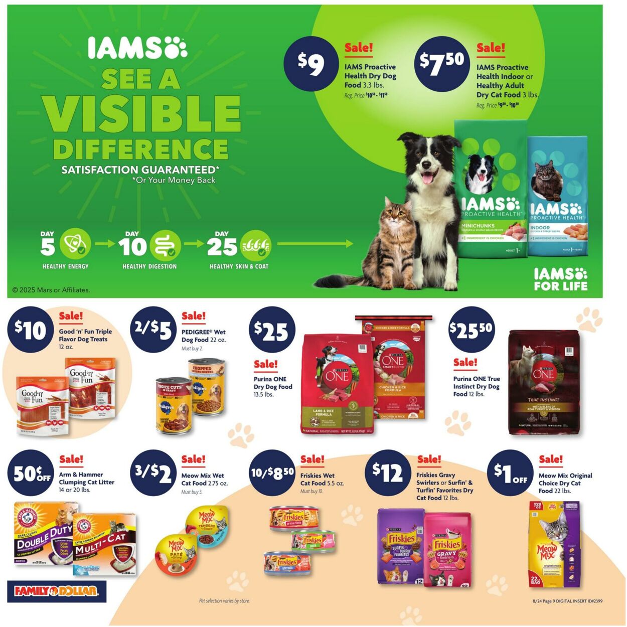 Weekly ad Family Dollar 08/24/2025 - 09/01/2025