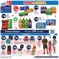 Weekly ad Family Dollar 08/24/2025 - 09/01/2025